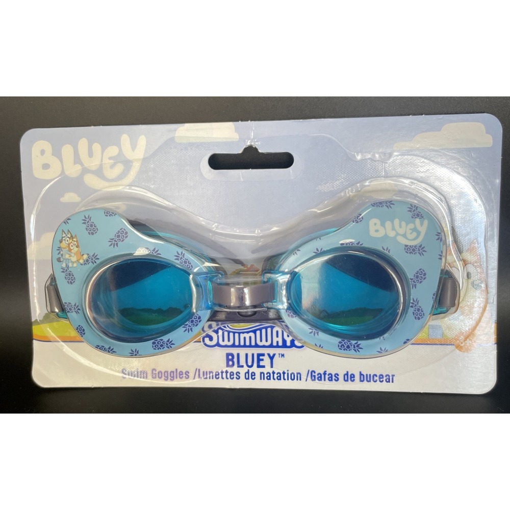 Bluey Swim Goggles for Kids by Swimways – Official Licensed BBC Goggles NEW